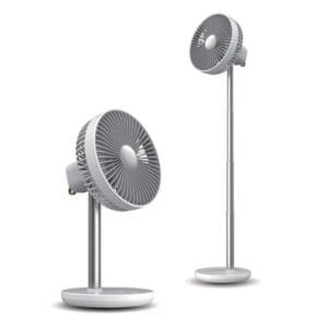 jisulife fa13p oscillating extendable desk fan white.jpg