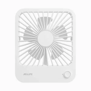 JISULIFE Fa26 4500mAh Rechargeable Ultra Thin Desktop Fan