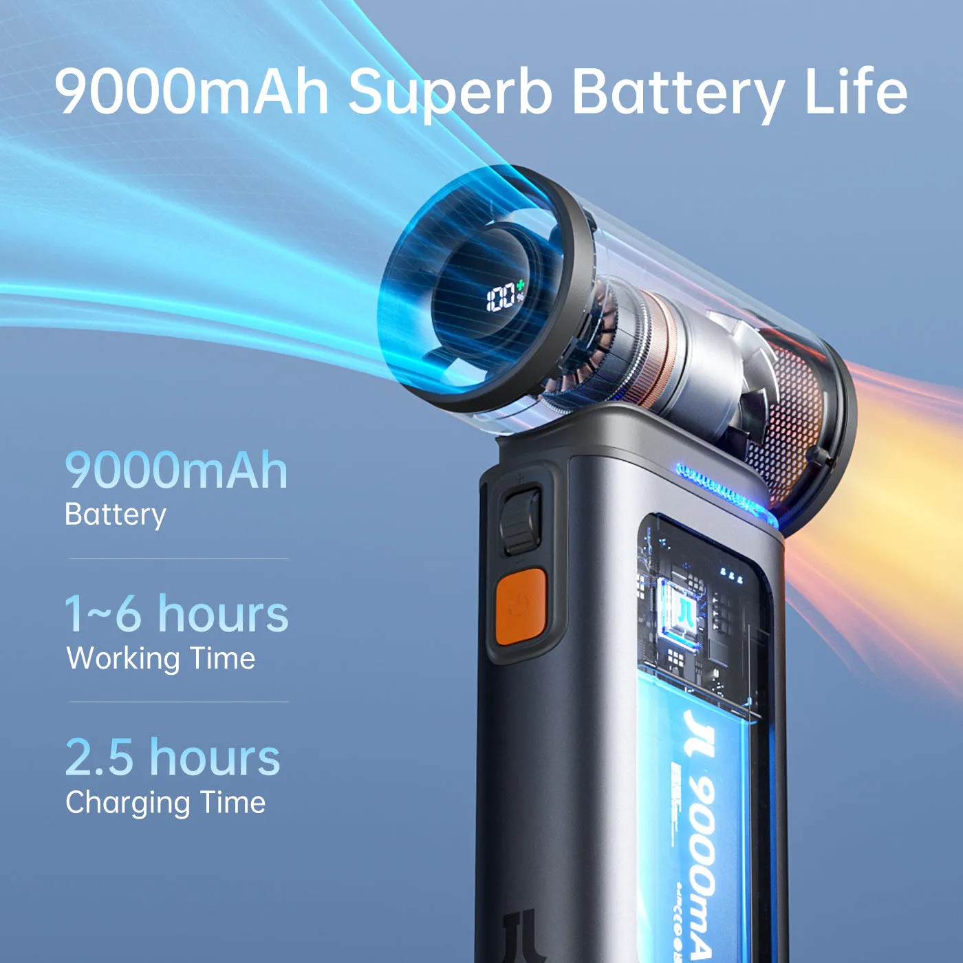 jisulife handheld fan ultra1 9000mah usb rechargeable turbo fan3 1.webp