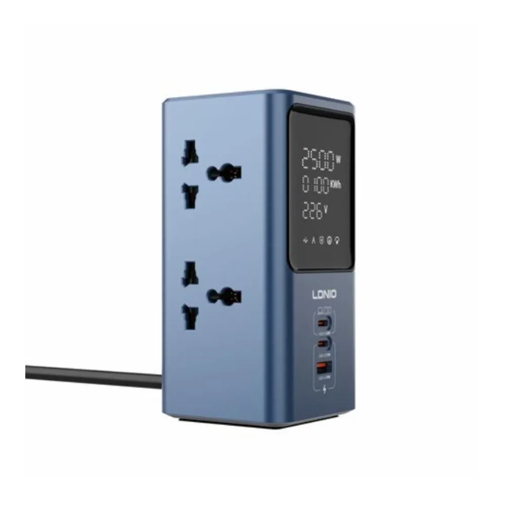 ldnio sc2 pd 45w gan usb c fast charging 7 in 1 charge station power strip with led screen 1.webp ldnio sc2 pd 45w gan usb c fast charging 7 in 1 charge station power strip with led screen 1.webp
