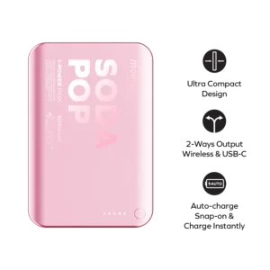 momax 1 power pass 5000mah magnetic wireless charging battery pack 2.webp