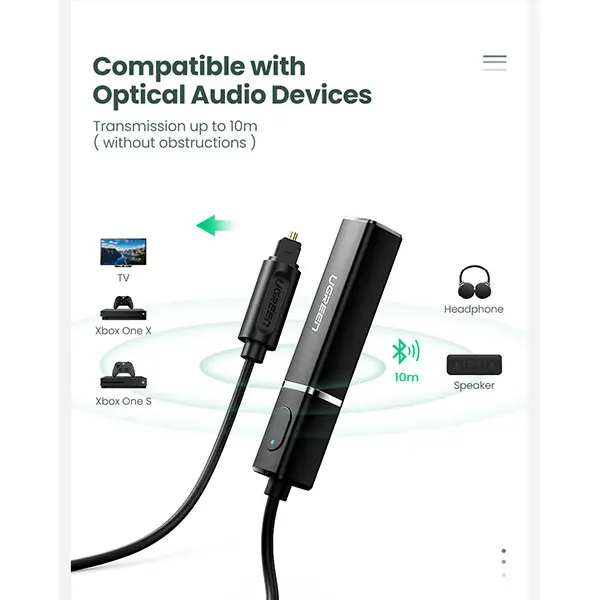 ugreen cm150 50213 bluetooth 5.0 transmitter audio adapter 3 600x600 1.webp ugreen cm150 50213 bluetooth 5.0 transmitter audio adapter 3 600x600 1.webp