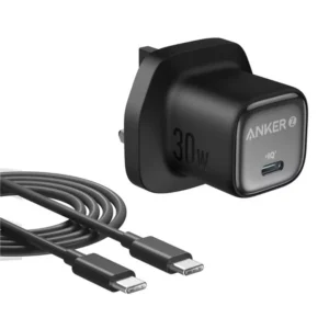 anker zolo 30w pd 3 0 charger with 1m usb c cable black b2698k11 1.webp