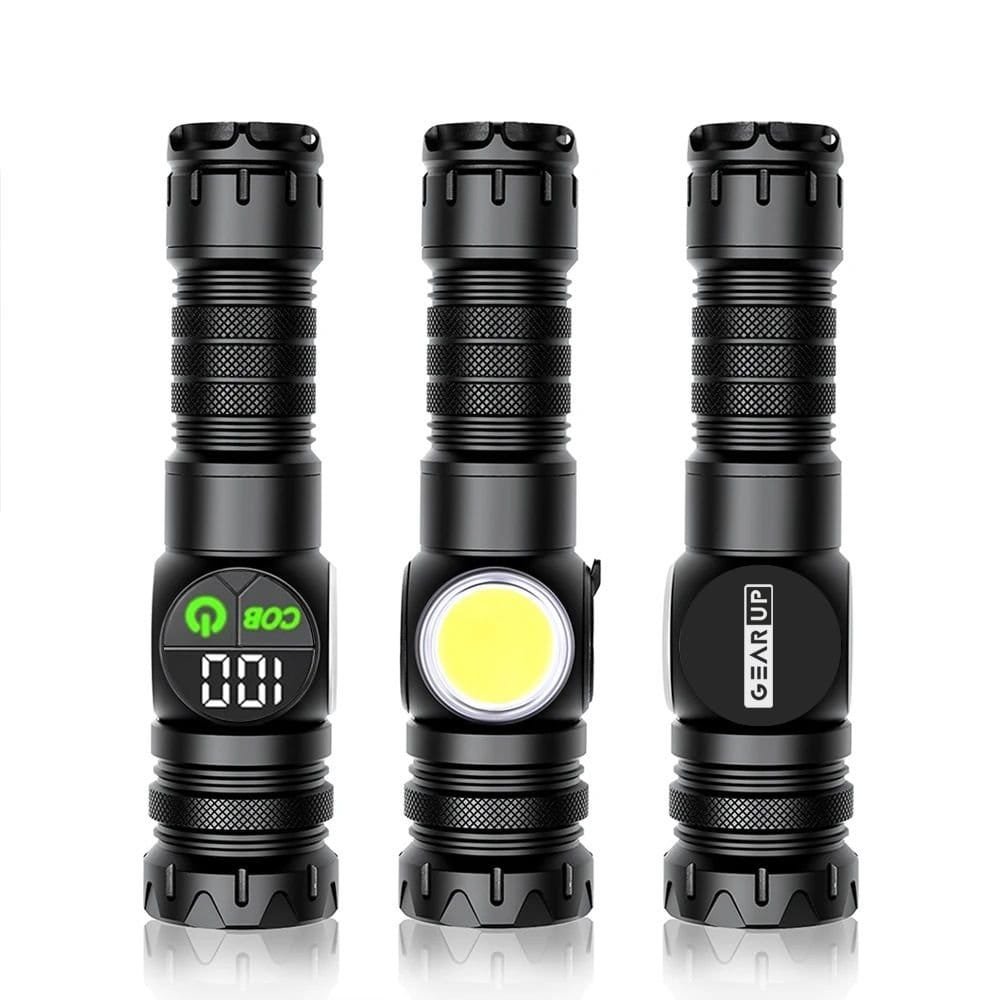 gearup outdoor flashlight telescopic zoom 10w cob led 800 lumens torchlight.jpg
