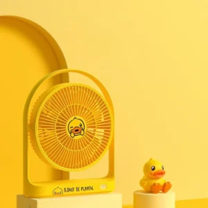 jisulife fa19b bduck portable rechargeable fan 4000mah battery 2.webp